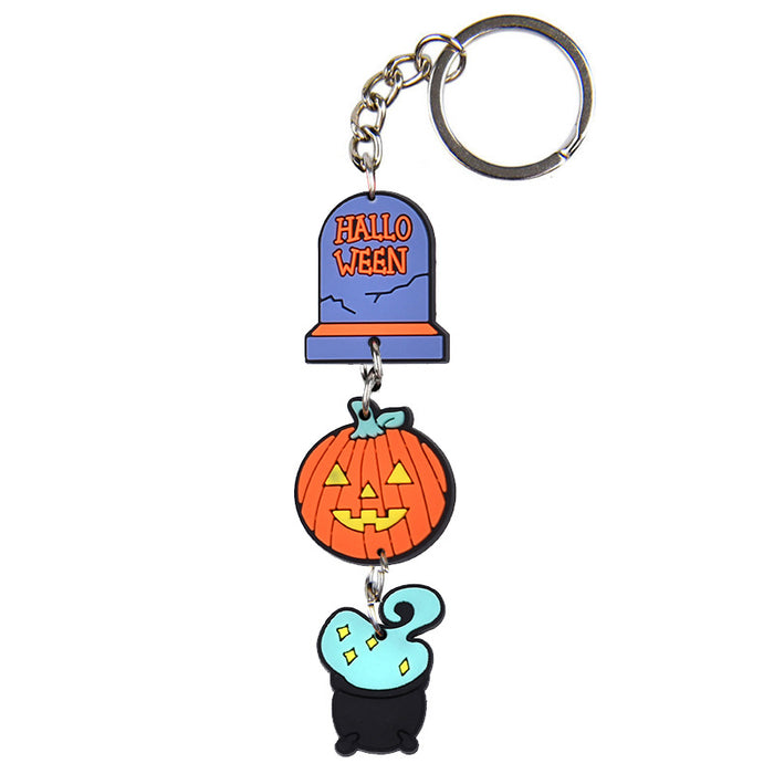 Wholesale Keychain PVC Soft Adorable Cartoon MOQ≥10 JDC-KC-RYY006