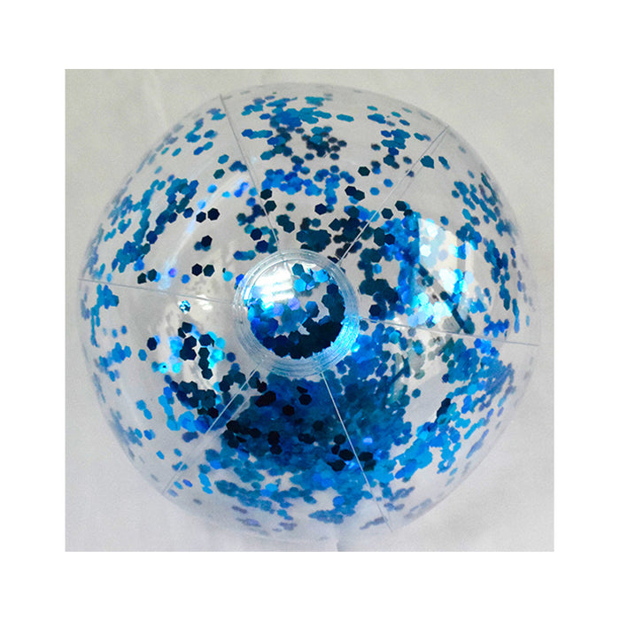 Wholesale PVC Sequin Beach Ball Sequin Inflatable Ball Playing Water Toys JDC-FT- myang002