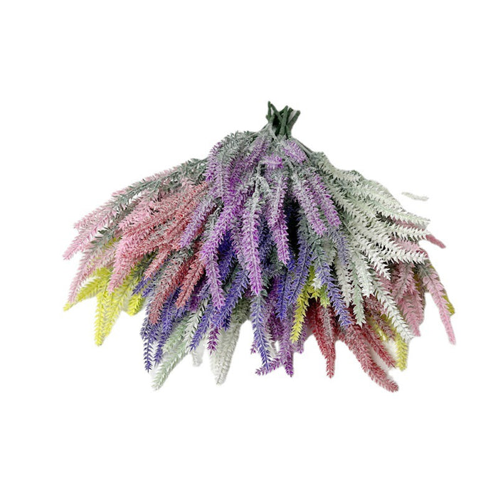 Wholesale Lavender Simulation Flower Plastic Flower MOQ≥5 JDC-FF-Xianxing001