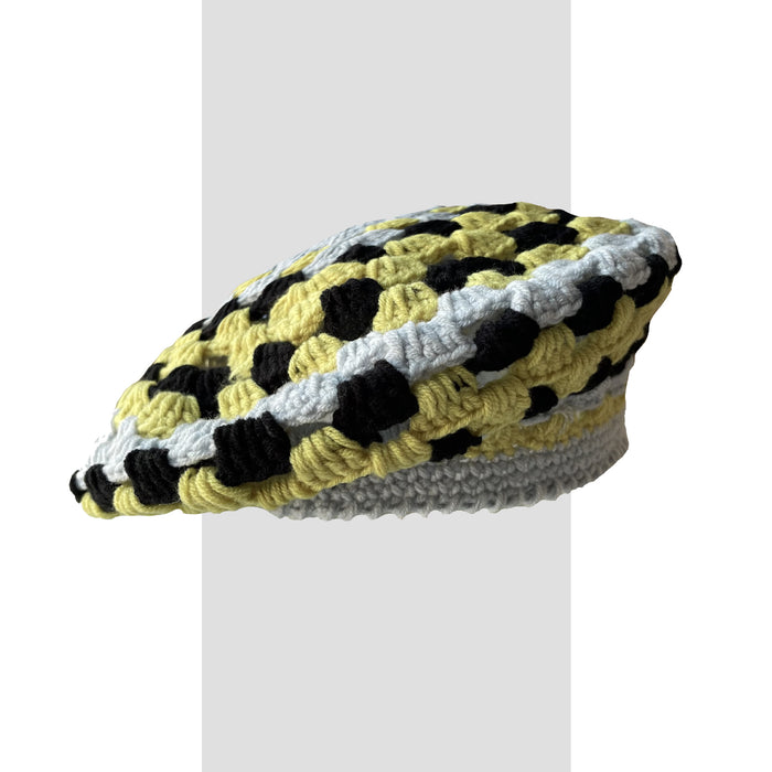 Bogina de tela de sombrero al por mayor Boina de crochet JDC-FH-Jier013