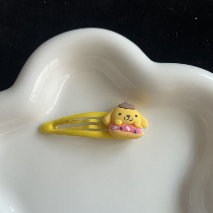 Wholesale cute swimming ring girl heart hair clip JDC-HC-ZhiX005