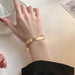 Jewelry WholesaleWholesale cross dummy gold open alloy bracelet JDC-BT-BaoY014 Bracelet 宝钰 %variant_option1% %variant_option2% %variant_option3%  Factory Price JoyasDeChina Joyas De China