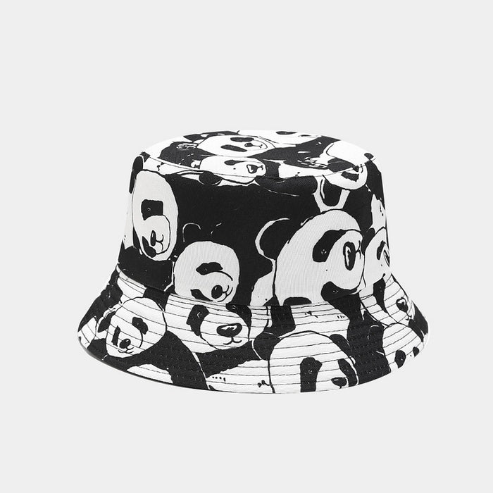 Wholesale cow pattern print bucket hat JDC-FH-LvYi018