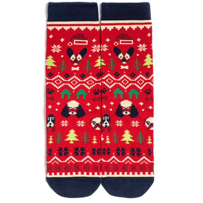 Wholesale Socks Cotton Christmas Creative Letters Socks JDC-SK-QAng013