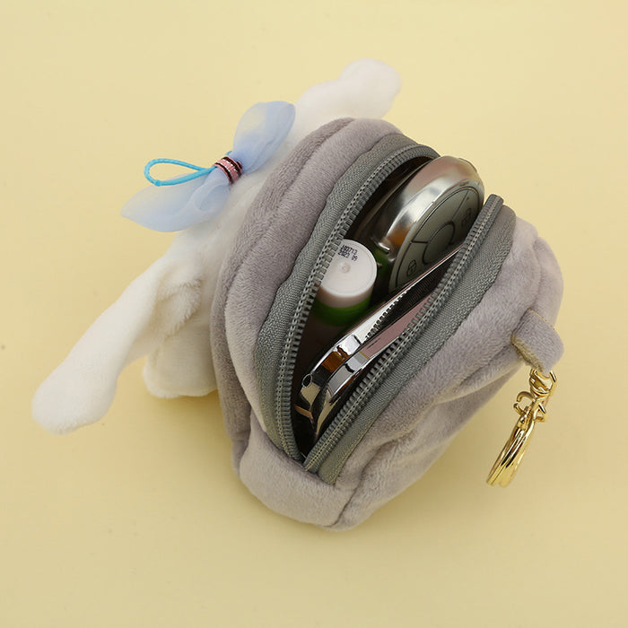 Keychain al por mayor Cartoon Doll Plush Mini billetera MOQ≥4 JDC-KC-XIAOKE004