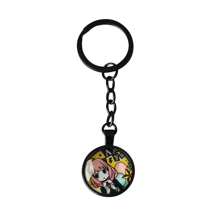 Wholesale Keychain Alloy Cute Anime Time Jewel Pendant (M) JDC-KC-AWen023