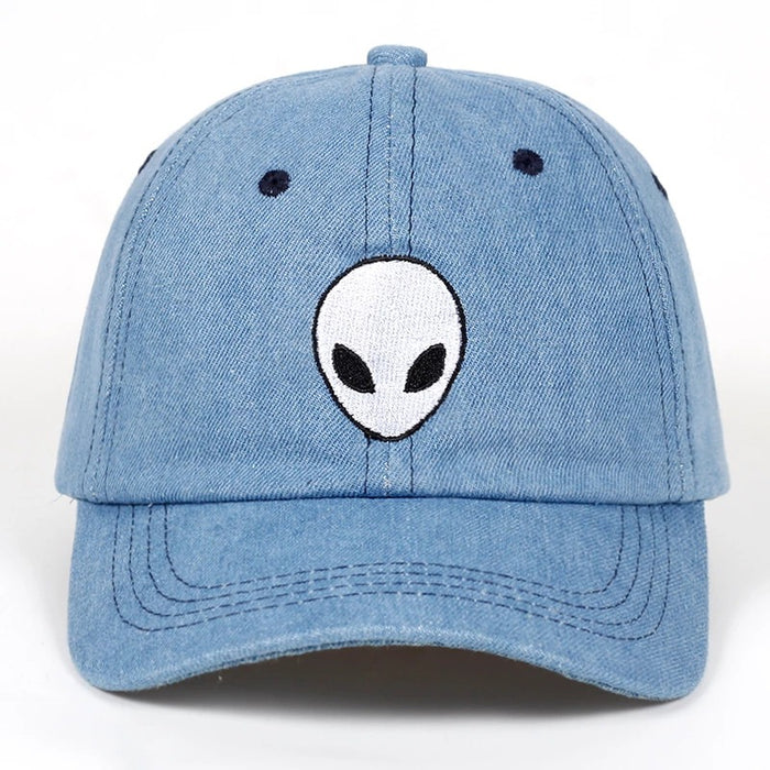 Wholesale Alien Hat Black Fabric Baseball Cap Hip Hop MOQ≥2 JDC-FH-ShanYu004