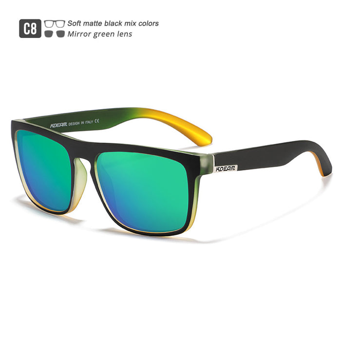 Wholesale Outdoor Polarized Sunglasses Classic Square Versatile JDC-SG-HuiH002