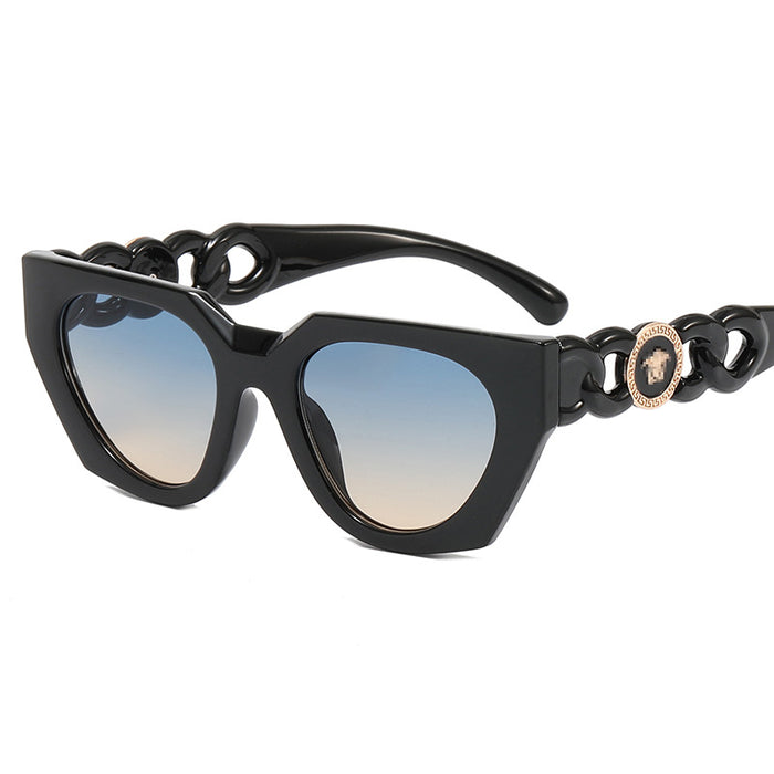 Wholesale AC Lens Cat Eye Ladies Sunglasses (F) JDC-SG-YuH005