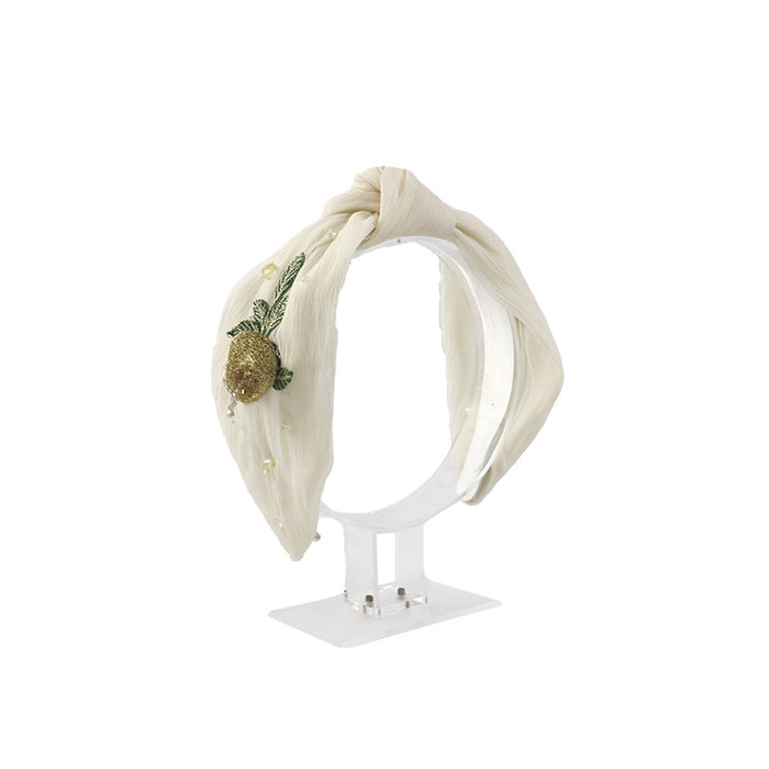 Wholesale Headband Gauze Bow Princess Style MOQ≥3 JDC-HD-HMXS008