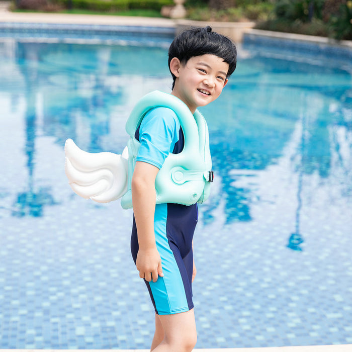 Wholesale Children's Swimming Ring PVC Angel Wings Swimwear JDC-SR-STuo001
