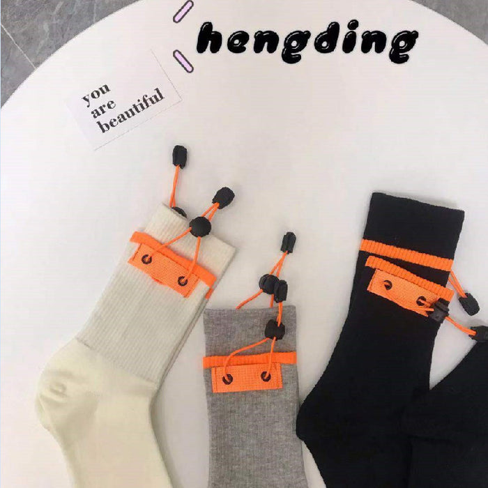 Wholesale Socks Cotton Personality Drawstring JDC-SK-XuXu005