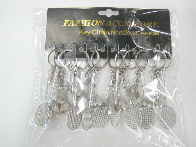 Wholesale Keychains Zinc Alloy Mini Badminton JDC-KC-XiX001