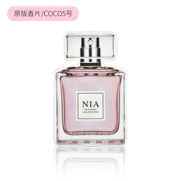Piezas de fragancia de perfume al por mayor adorno para automóvil no tejido JDC-PF-Jiyun001