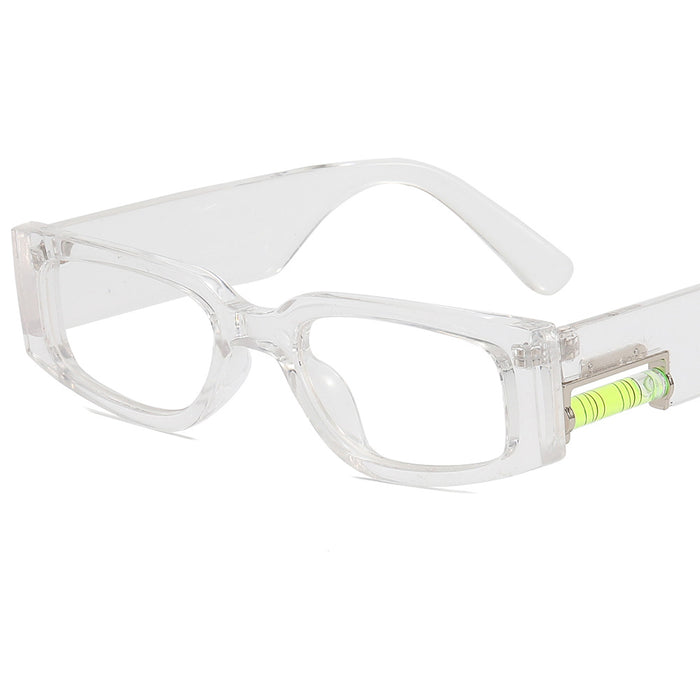 Hip Hop al por mayor gafas cuadradas de marco pequeño muestra pequeñas gafas de sol ciberpunk JDC-SG-FKL001