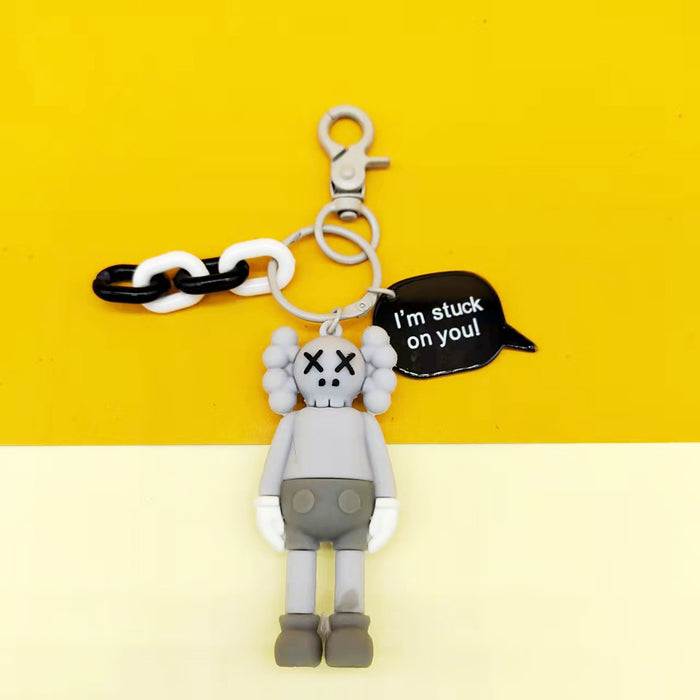 Wholesale doll doll pendant hipster keychain schoolbag pendant JDC-KC-PinL002