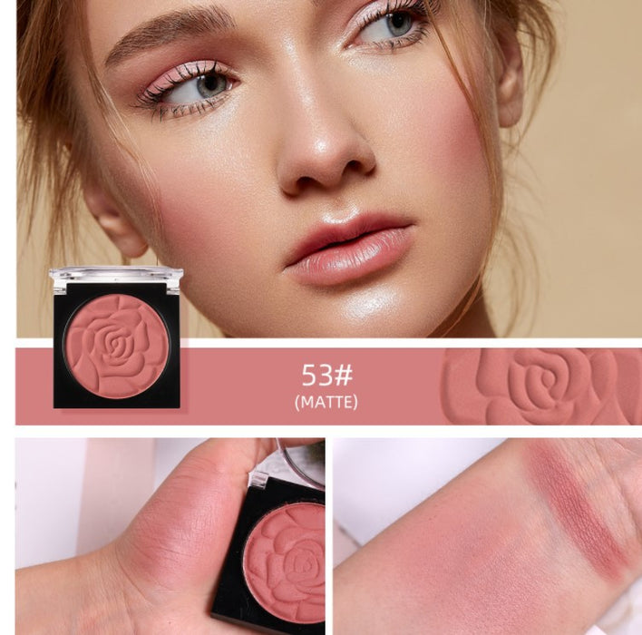 Wholesale Petal Blush Natural Easy To Color Matte High Gloss Pink MOQ≥3 JDC-BH-quep001