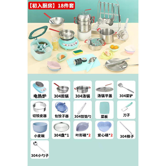 Wholesale Mini Kitchen Set Kids Toy Plastic MOQ≥2 JDC-FT-Bohui001