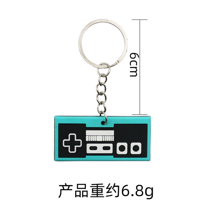 Wholesale Keychain PVC Gamepad Handle Keychain Random 24 Pieces JDC-KC-XinH002
