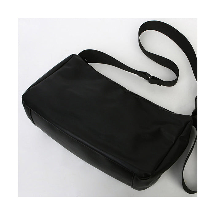 Wholesale Shoulder Bags PU Leather Solid Color Men Messenger Commuting Large Capacity JDC-SD-NiL002