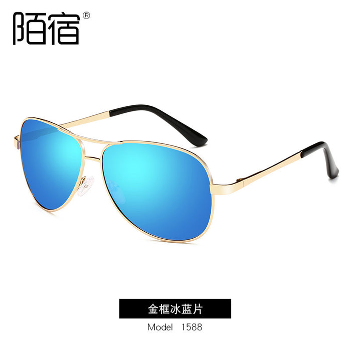 Wholesale TAC Polarized Sunglasses Spring Legs Aviator Sunglasses JDC-SG-ZhiT002