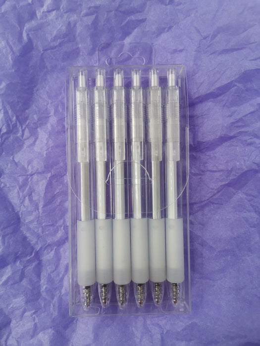 Wholesale Ballpoint Pens Gel Pen 0.5 Black Bullet Cute MOQ≥6 JDC-BP-YueM003
