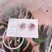 Jewelry WholesaleWholesale S925 Silver Needle Round Transparent Geometric Dried Flower Rose Earrings JDC-ES-XuanY007 Earrings 宣妍 %variant_option1% %variant_option2% %variant_option3%  Factory Price JoyasDeChina Joyas De China