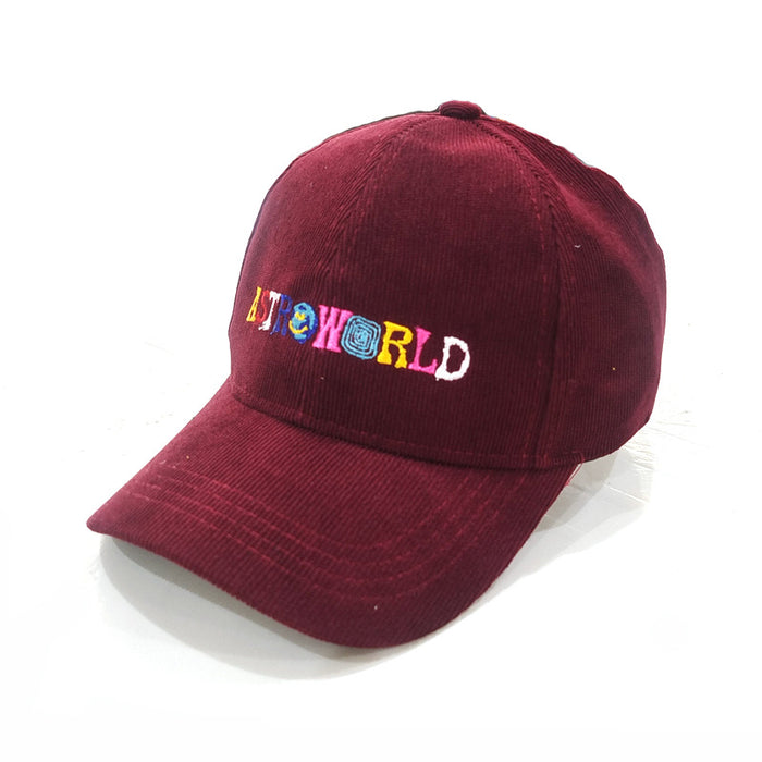 Carta de color de la pana del sombrero al por mayor Cap pico JDC-FH-BOD001