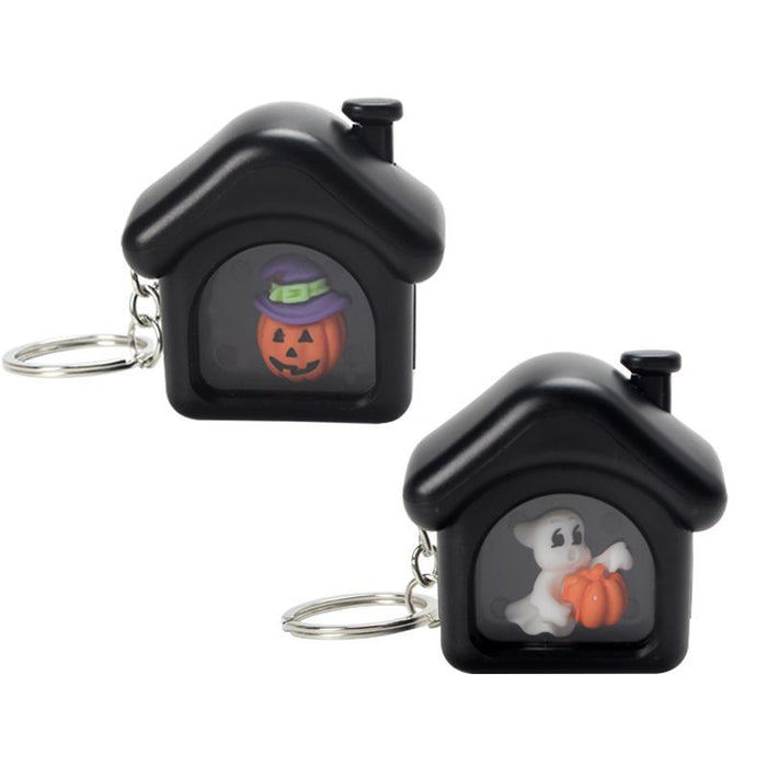 Wholesale Pumpkin Keychain Glowing Ornament MOQ≥5 JDC-KC-KaiZ001