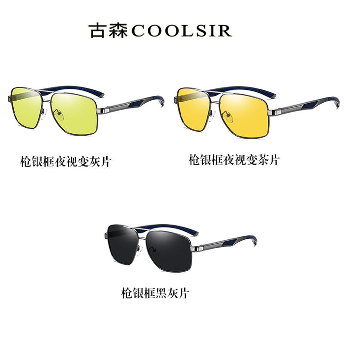 Wholesale day and night night glasses men's sunglasses discoloration JDC-SG-XD002