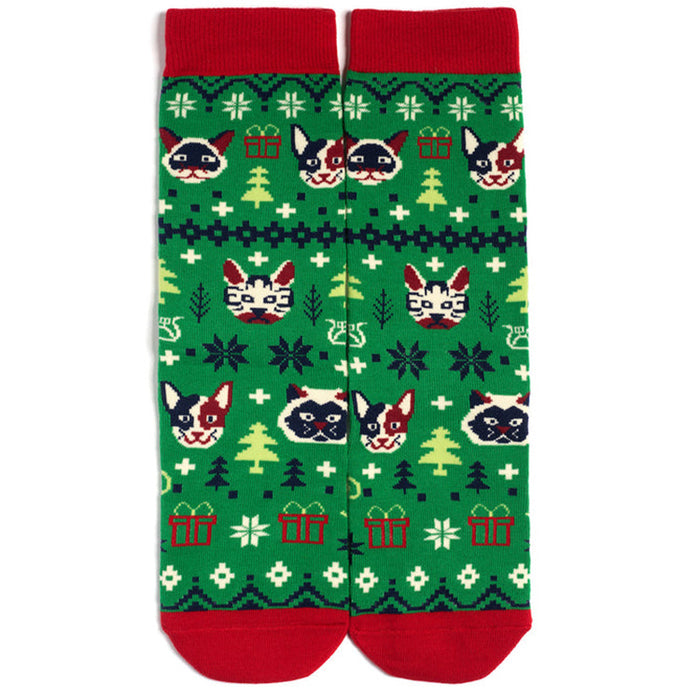 Wholesale Socks Cotton Christmas Creative Letters Socks JDC-SK-QAng013