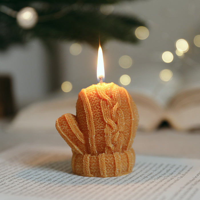 Wholesale Scented Candles Christmas Gloves Atmosphere Decorative Ornaments MOQ≥5 JDC-SCS-YiM004