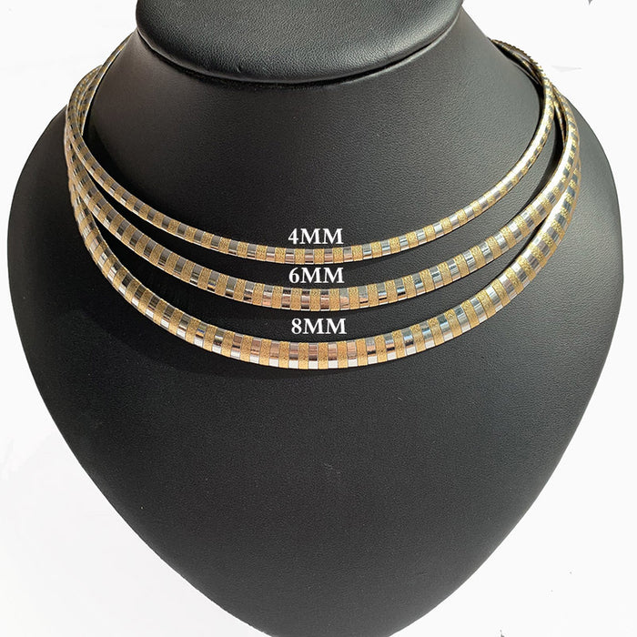 Wholesale Necklaces Stainless Steel Snake Bone Chain JDC-NE-YueS004