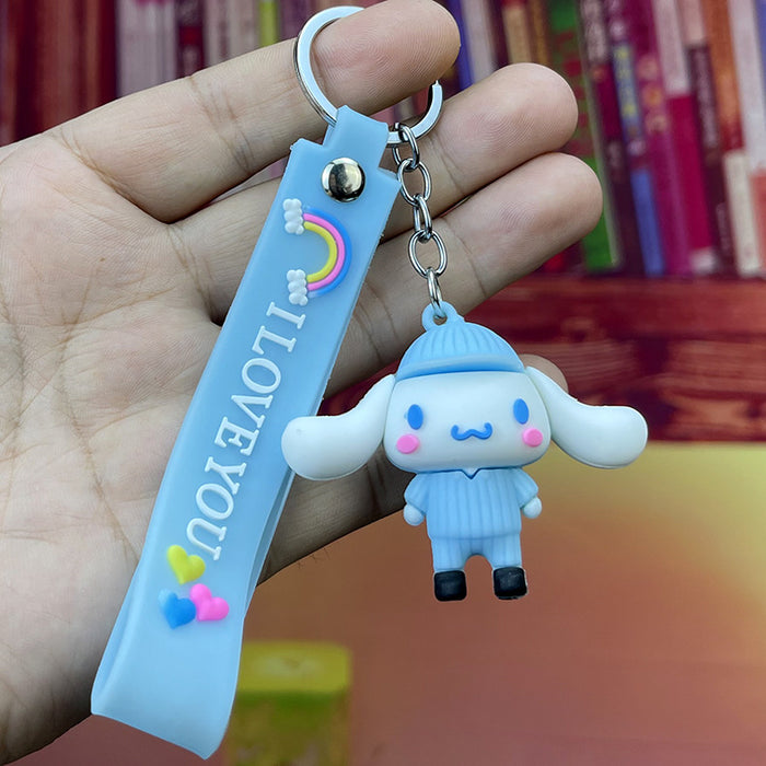 Wholesale keychain pvc pendant cute cartoon MOQ≥10 JDC-KC-MQu001