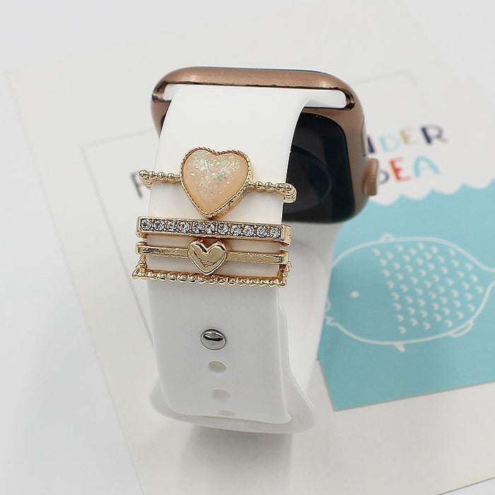 Apple Willing Watch Metal de 38 mm con decoración de diamantes MOQ≥2 JDC-WH-ZhiH005