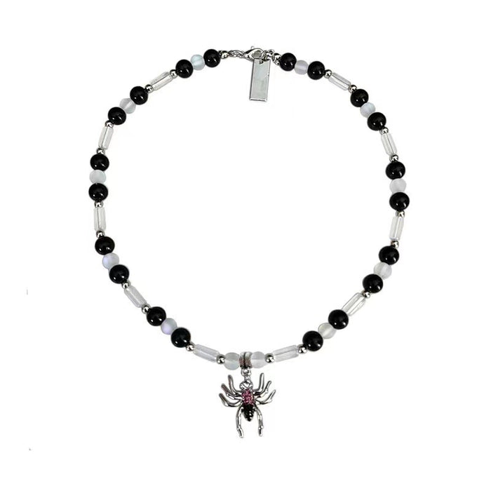 Collar al por mayor Diablo Diamond Spider Collar JDC-Ne-NQ004