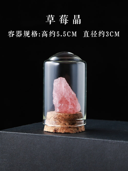 Ornamento al por mayor de cristal natural Muestra JDC-OS-RUNY001