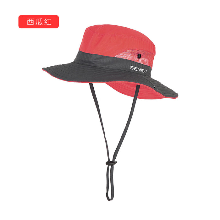 Sombrero de pescador al por mayor Spring and Summer New Wide Brim Sun Hat JDC-FH-SENW003