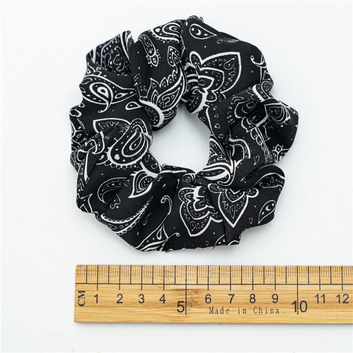 Wholesale cloth vintage black and white hair rope JDC-HS-ST006