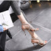Jewelry WholesaleWholesale rhinestone mesh high heels women summer hollow sandals JDC-SD-MNH002 Sandal 魅女汇 %variant_option1% %variant_option2% %variant_option3%  Factory Price JoyasDeChina Joyas De China