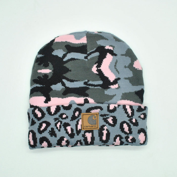 Wholesale Hat Acrylic Camouflage Leopard Knit Hat (F) JDC-FH-PNi008
