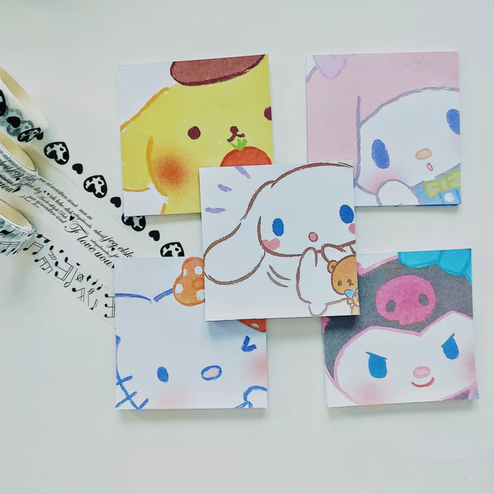 Wholesale notebook sticky notes memo cute cartoon (s) MOQ≥5 JDC-NK-RuiY001