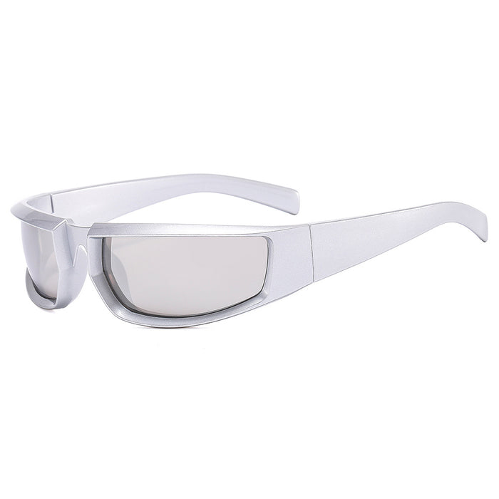 Gafas de sol al por mayor PC Retro al aire libre Protección UV de marco pequeño MOQ≥2 JDC-SG-MINL005