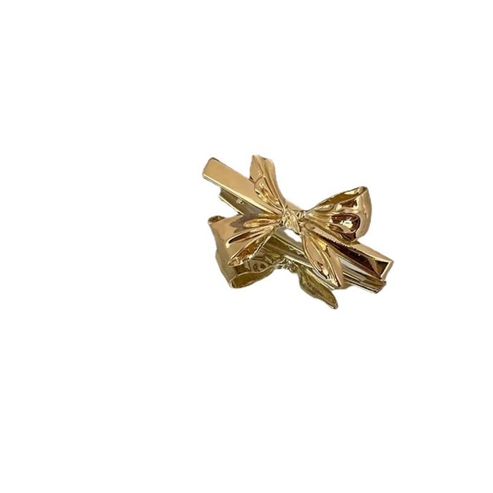 Wholesale Geometric Bow Hairpin Metal Side Clip JDC-HC-DiShuo002