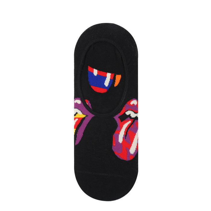 Wholesale Tongue Notch Boat Socks Women's Summer Thin Cotton JDC-SK-XinH009