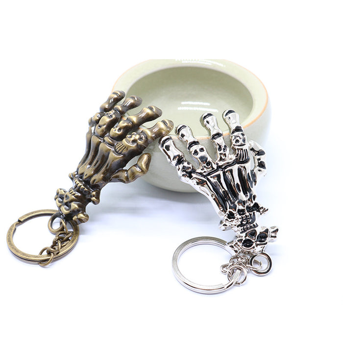Wholesale Keychain Alloy Skull Claw Palm Keychain MOQ≥2 JDC-KC-HTian001