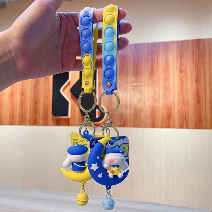 Wholesale Keychain PVC Cartoon Cute Pendant Doll Ornament JDC-KC-JG253