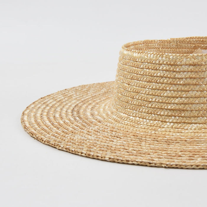 Wholesale hat fashion simple empty top hat summer seaside holiday sunshade MOQ≥3 JDC-FH-LLZ001