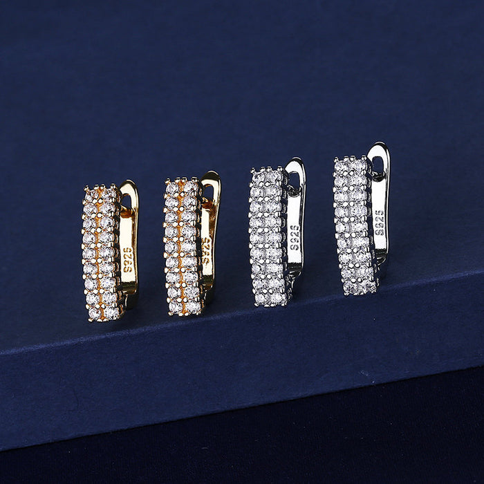 wholesale Zircon Copper Earrings JDC-ES-BLX077