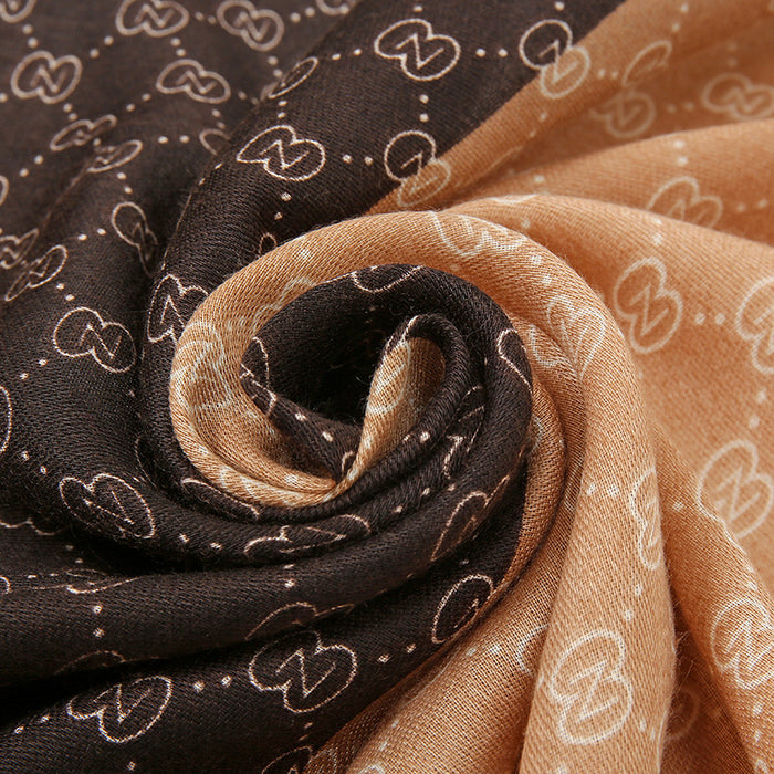 Bufanda al por mayor lino de algodón grande bufanda de seda aire acondicionado chal jdc-sf-xiaobang001
